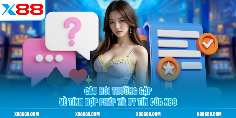 Câu hỏi thường gặp về tính hợp pháp và uy tín của X88